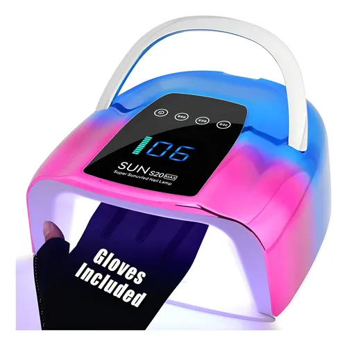 Lámpara De Uñas Led Uv Nailshow 128w Inalámbrica