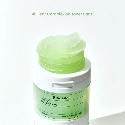 Biodance K-beauty Sea Kelp Gel Toner Pads X60u
