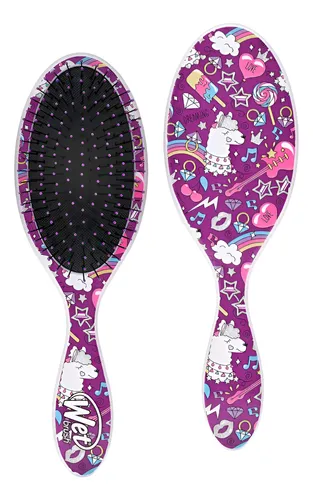 Cepillo Wet Brush Detangler Pro Llama. 22cm