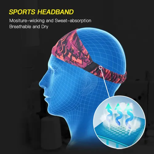 Diadema Deportiva De Secado Rápido, Cinta Para El Pelo De Al