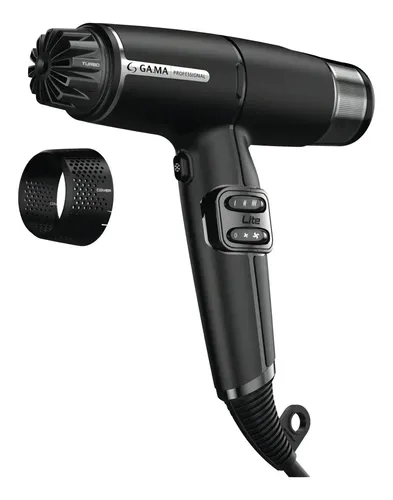 Secador Gama Iq Lite 1600w Dos Boquillas Un Difusor