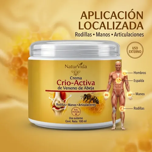 Crema Frío Profundo Naturvida Alivio Rodillas Mentol 100ml