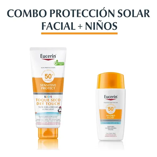 Eucerin Combo Proteción Solar Completa Facial + Niños