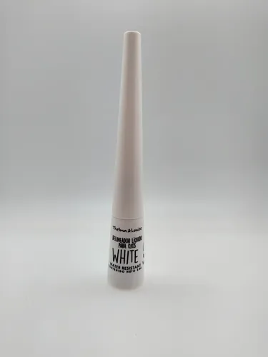 Delineador Liquido Para Ojos Blanco Thelma Y Louise Acabado Mate