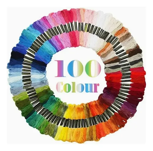 Hilos Bordado Colores, Pulseras, Hilo Dental For Manu