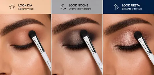 Pincel De Maquillaje Ojos Aplicador Sombras De Melody Scher