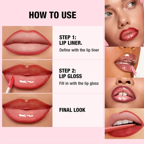 Mefyhtune Set 12 Delineadores Labiales Mate Y Brillo