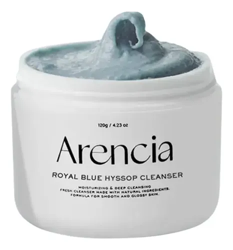 Limpiador Facial Arencia Blue Hyssop 120g Todo Tipo de Piel Día/Noche
