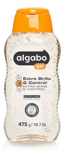 Gel Fijador Brillo Y Control Algabo X 475grm
