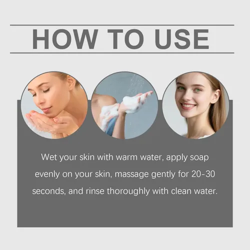 Jabón Facial Y Corporal Limpiador Suave, Espuma Rica