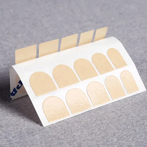 50 Sheets Nail Stickers For Women Yellow Self-adhesive