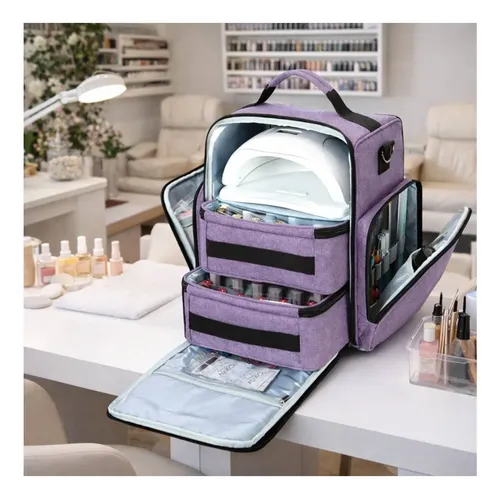 Organizador Multiusos Manicura/maquillaje Con Gran Capacidad