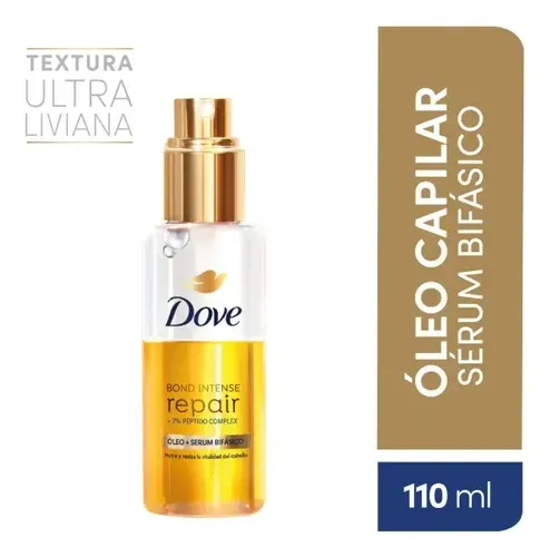 Combo Dove Bond Intense Repair Óleo Sérum Capilar + Máscara