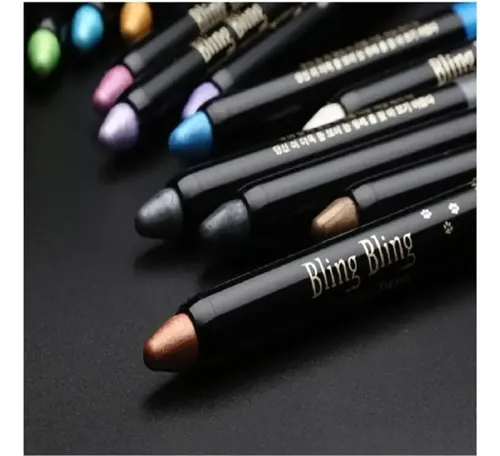 Crayon Para Ojos Color Negro Intenso P/delineador Y Sombra