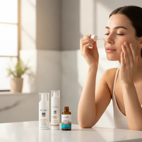 Rutina Skincare Vitamina C Gel Limpieza Serum Crema Idraet