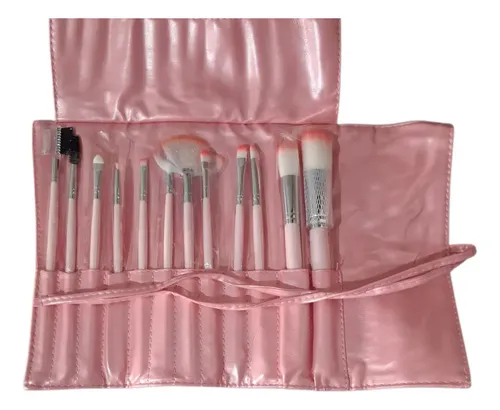 Set De Brochas X 10u. Rosa