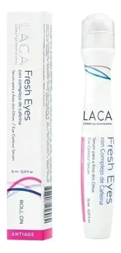Laca Fresh Eyes Roll On Contorno de Ojos Antiage Hidratante 15mL