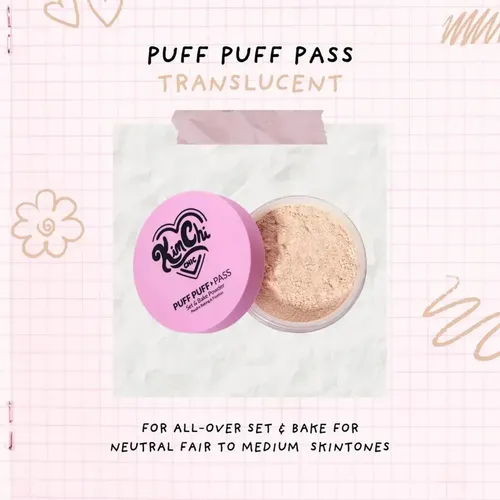 Set Puff Puff Pass Y Polvo Para Hornear Kimchi Chic Beauty