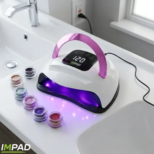 Cabina Secador Uñas Led Uv 168w Secado Rápido Portátil