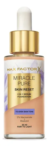 Base Miracle Pure Liquid Fundation 02 Fair To Light