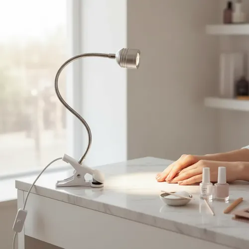 Lámpara Uv Flexible Usb Con Pinzasecado De Esmalte Semi