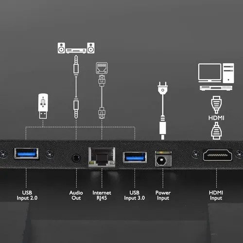 Espejo Baño 24×32 Led Táctil Antivaho Wifi Bluetooth