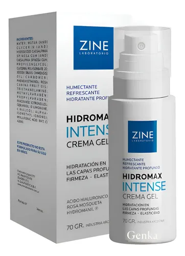 Hidromax Intense Crema Gel 70g Hialuronico Hidratante Zine