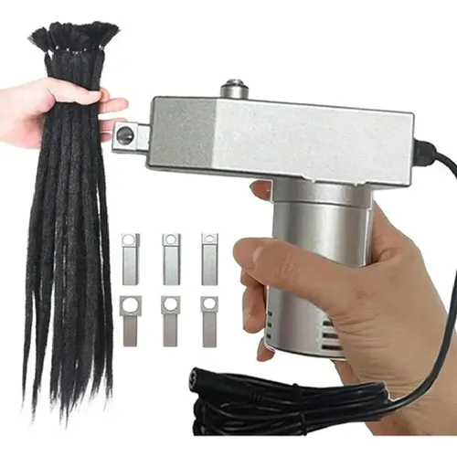 Máquina Eléctrica Portátil Para Dreadlocks Crochet