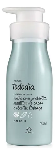 Kit 4 Cremas Hidratantes 400 Ml Natura Tododia Surtidos