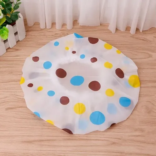 Gorro De Ducha Impermeable, Gorro De Baño De Plástico Elásti