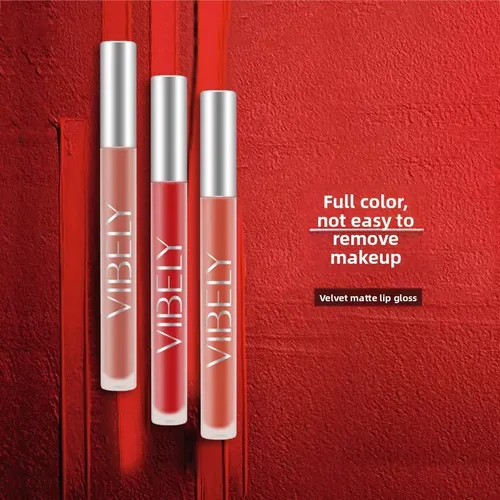 Vibely Labial Líquido Mate Larga Duración No Transfer