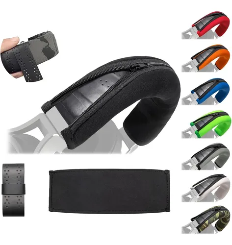 Almohadilla Para Diadema Auriculares Gamer Negra