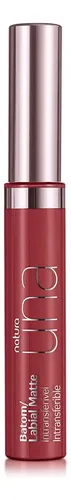 Una Natura Labial Líquido Matte Intransferible Varios Tonos