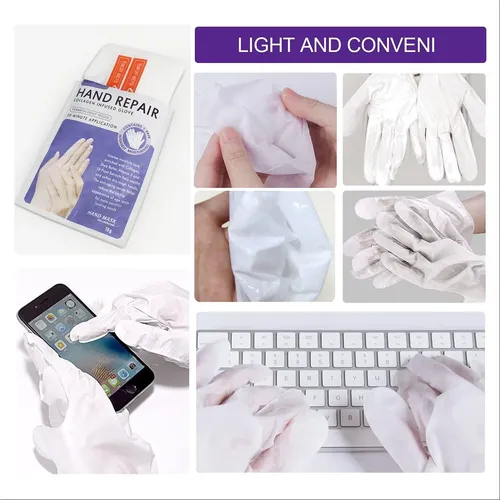 Guantes Hidratantes Para Manos Kaniers 4 Pack Con Colágeno