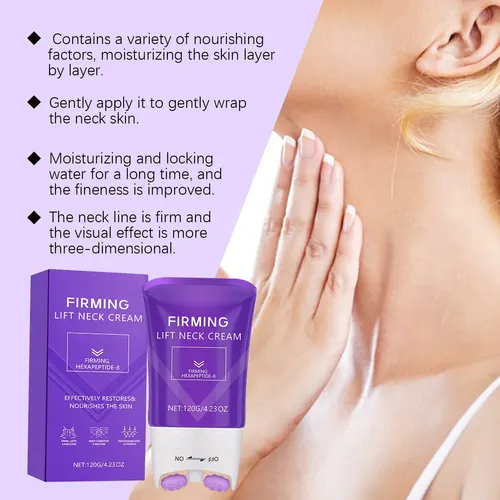 Crema Reafirmante Para Arrugas Roller Neck 120 G Neutra
