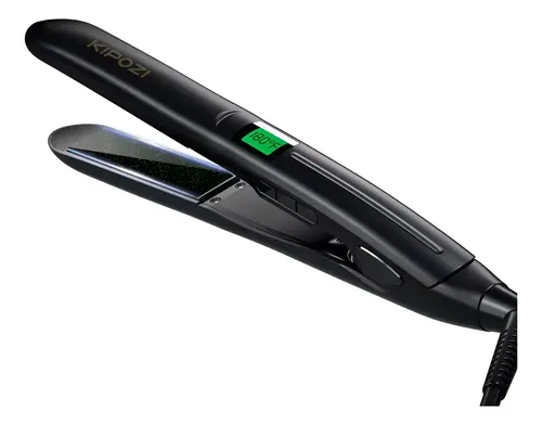 Plancha De Pelo Kipozi Profesional Pantalla Lcd Titanio