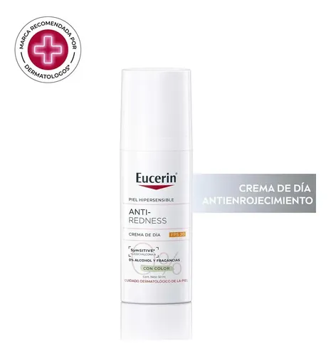 Eucerin Crema Facial Dia Fps30 Anti Rojeces Piel Sensible Día