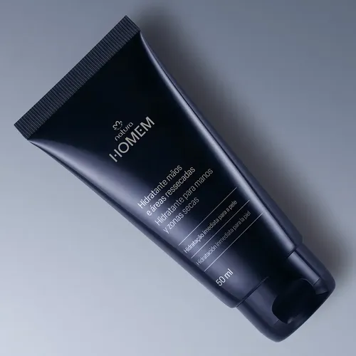Crema Hidratante De Manos Y Zonas Secas Para Hombre Natura Homem X 50 Ml