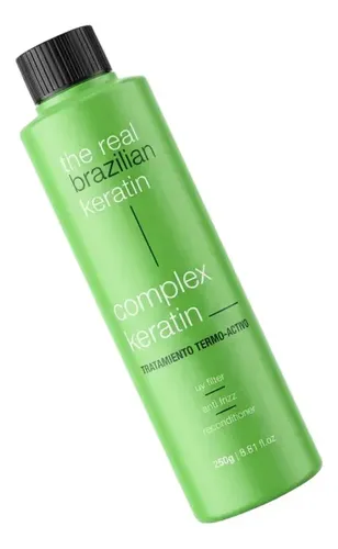 Alisado Complex Keratina + Plastificado 250g Real Brazilian