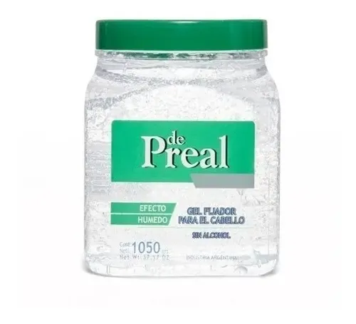 De Preal Gel Fijador Efecto Húmedo Pote X1050grs.