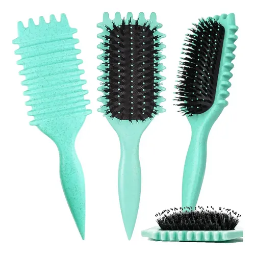 Pincel De Definición De Curl, 1 Pcs Curl Cabellado, Curl El Verde