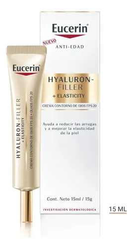Eucerin Hyaluron Filler Elasticity Contorno De Ojos Fps 20