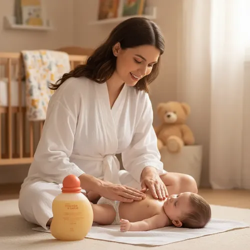 Aceite Natura Para Embarazadas Mamá Bebé 200ml