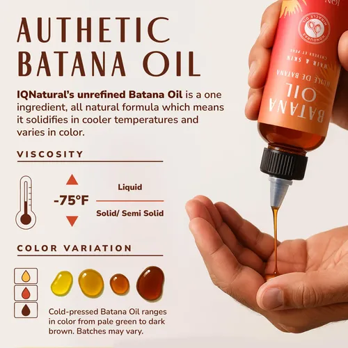 Aceite De Batana Iqnatural Crecimiento Capilar 118ml
