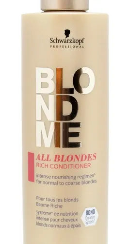 Schwarzkopf Blondme Acondicionador Fortalecedor Rubios 200ml