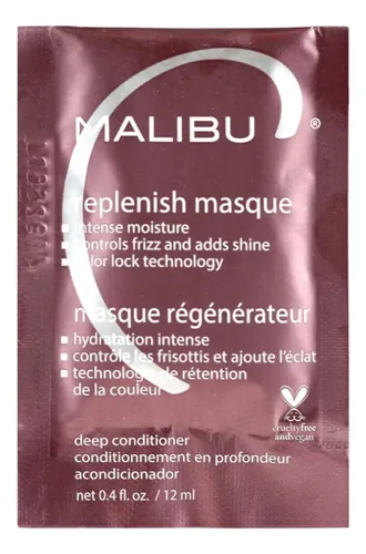 Mascarilla Capilar Malibu C Replenish Ultra Hydrating Con Ac