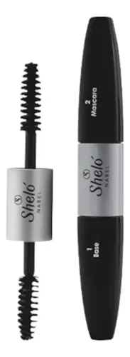 Máscara Shelo Nabel Duo, Base Y Máscara 2 En 1, Negra, Oz