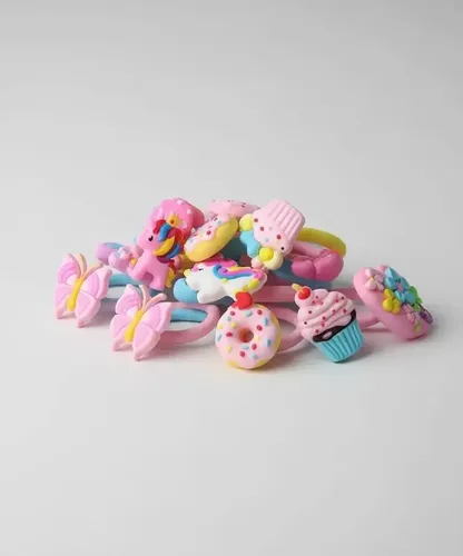 Pack X 3 Blister Colitas De Pelo Infantil Surtidos (30 U.)