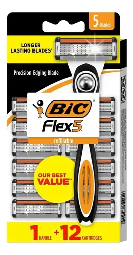 Flex 5 Flex 5 Razoras Recargables Para Hombres, Razoras De 5