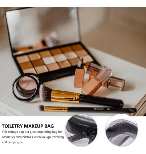 Bolsa De Maquillaje Impermeable Multifuncional Para Viaje